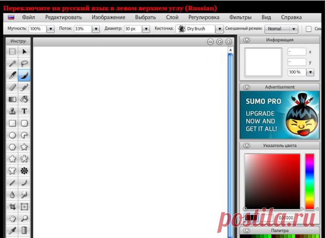 Редактор-фотошоп прямо в дневнике