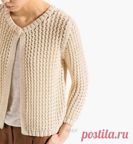 Кардиган от Massimo Dutti. Узор