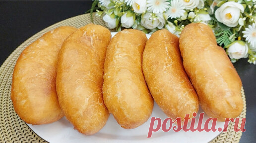 Пирожки как пух! Тесто на кефире для жареных пирожков. Рецепт Вкуснейшего теста. Пирожки с картошкой | Восточный вкус | Дзен