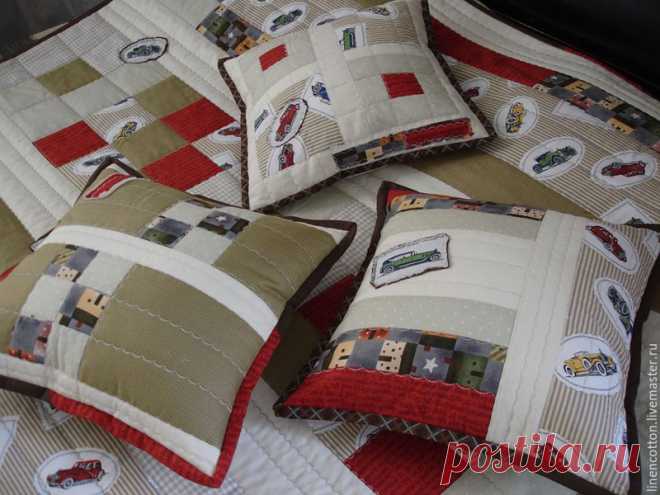 Fundas de almohada patchwork: ideas - bricolaje, ideas para la creatividad - Ideas para bricolaje