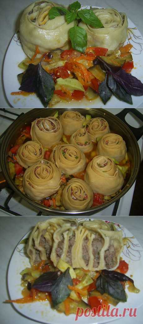 Пельмени &quot;Розочки&quot;