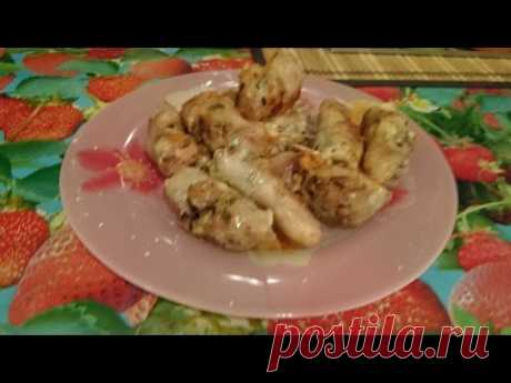 Куриные ножки рецепт второго блюда из курицы как приготовить окорочка вкусно и быстро на ужин - YouTube