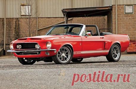 Shelby GT500, 1968 / Только машины