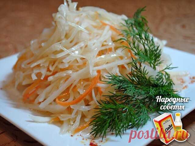 Быстрая капустка за сутки