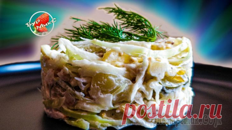 Немецкий картофельный салат и майонез на молоке
