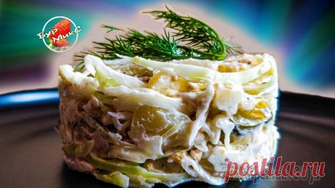 Немецкий картофельный салат и майонез на молоке