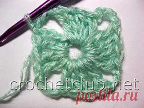 Как  тапочки из квадратов — мастер-класс - Вязание Крючком. Блог Настика