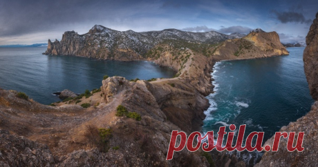 Мыс Хамелеон, Крым. Фотографировал Вячеслав Лузанов: nat-geo.ru/community/user/116162/