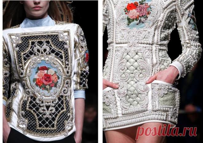 Очарование и роскошь мировых подиумов — вышивка крестом