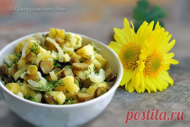 632. Картофельный салат по-немецки - Салаты - Категории рецептов - Каталог рецептов - Мусульманка