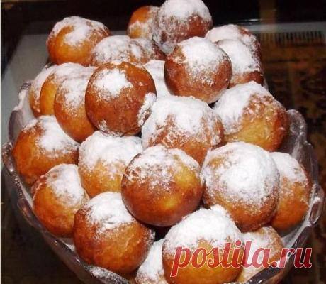 Творожные пончики рецепт - Как я приготовила