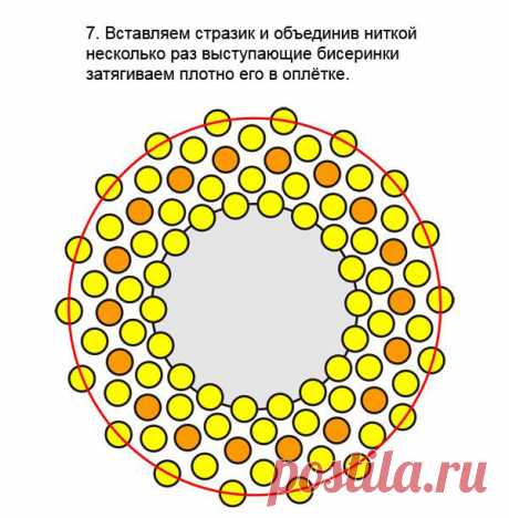 Как я плела ромашку | biser.info - всё о бисере и бисерном творчестве