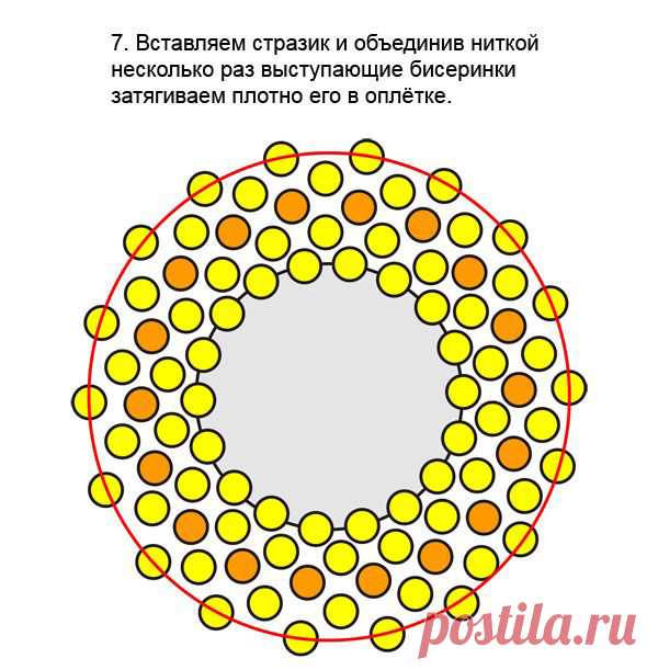 Как я плела ромашку | biser.info - всё о бисере и бисерном творчестве