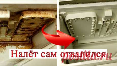 Большое хозяйство | Как же просто отмыть лоток стиральной машинки и стенки вокруг него. Даже тереть не пришлось.