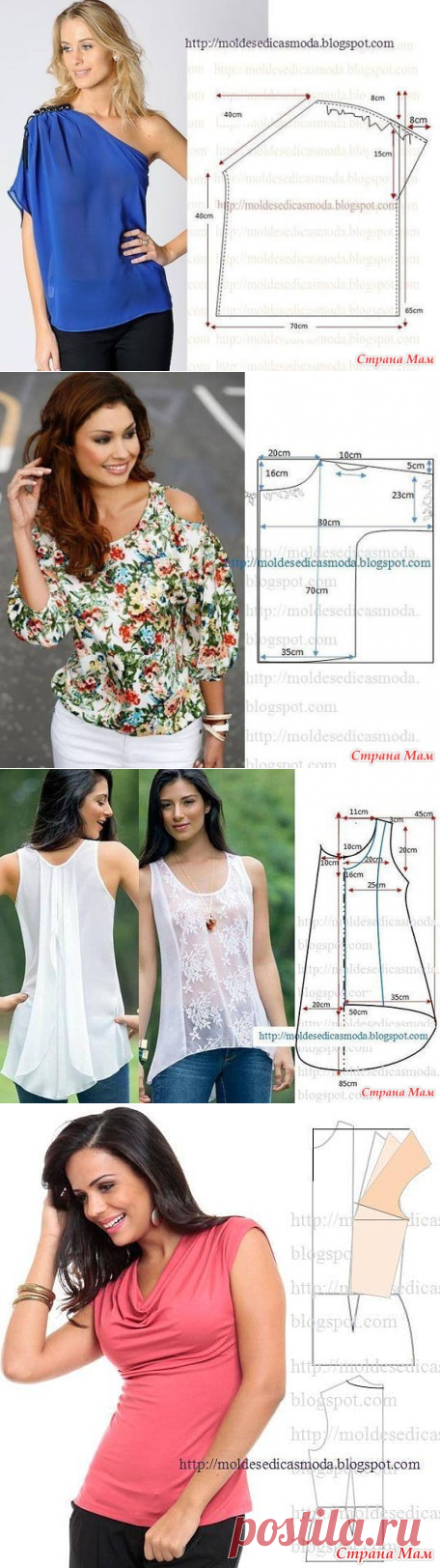 Интересные модели и простые выкройки - 2 » Женский Мир