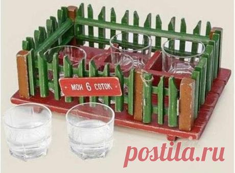 Набор рюмок / Занимательная реклама