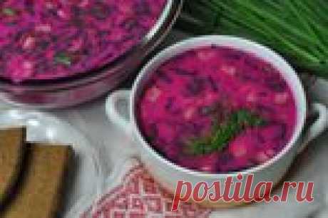 Рецепт холодника - очень легкое и прохладное блюдо.