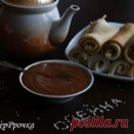 Сладкий шоколадно-кунжутный соус Кулинарный рецепт
