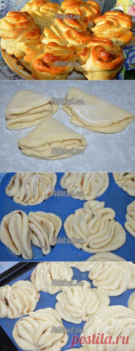 Сдобные дрожжевые булочки