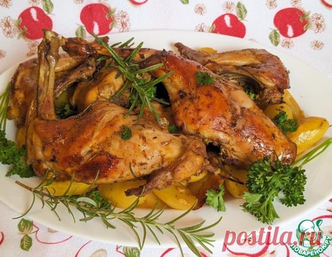 Чесночный кролик по-испански – кулинарный рецепт