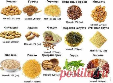 Магний: незаменимая помощь вашему организму — Мегаздоров