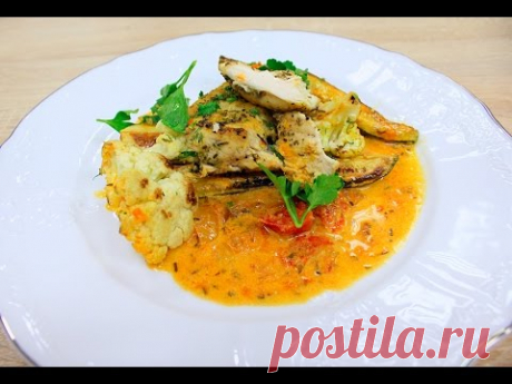 ОВОЩИ С КУРИНЫМ ФИЛЕ / Как приготовить куриную грудку