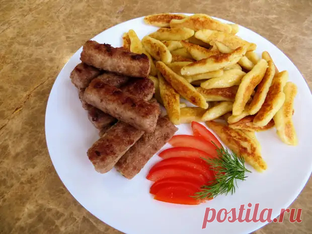 Немецкие клецки schupfnudeln с чесночными колбасками⁠⁠ - Будет вкусно - Медиаплатформа МирТесен