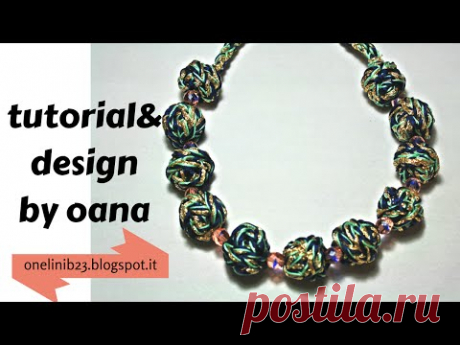 crochet bead necklace
