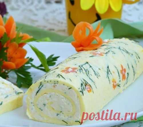 НЕЖНЕЙШИЙ РУЛЕТ "БЕЛОСНЕЖКА"