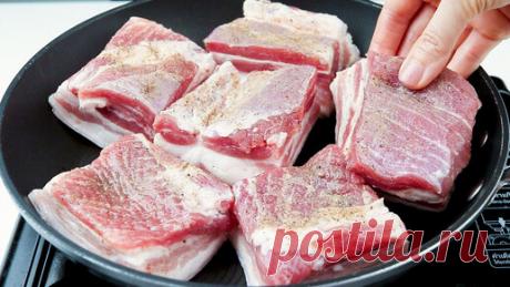 Простые рецепты | Королевская грудинка, этот рецепт бесподобен. Первым сметут со стола не дожидаясь основного блюда. Очень вкусно и просто.