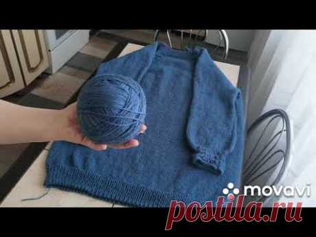 Обзор туники из кавказской пряжи.