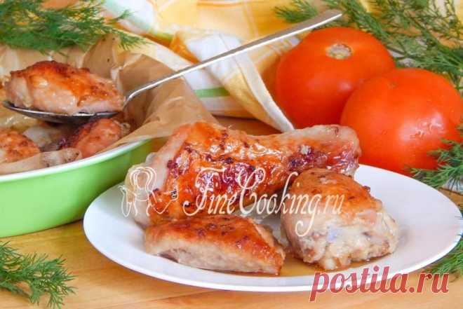 Курица в медово-соевом маринаде - FineCooking.ru
