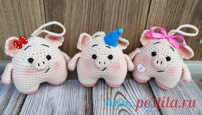 PDF Хрюшки Миники. FREE amigurumi crochet pattern. Бесплатный мастер-класс, схема и описание для вязания игрушки амигуруми крючком. Вяжем игрушки своими руками! Свинка, поросенок, pig, piglet, piggy, свинья, поросёнок. #амигуруми #amigurumi #amigurumidoll #amigurumipattern #freepattern #freecrochetpatterns #crochetpattern #crochetdoll #crochettutorial #patternsforcrochet #вязание #вязаниекрючком #handmadedoll #рукоделие #ручнаяработа #pattern #tutorial #häkeln #amigurumis