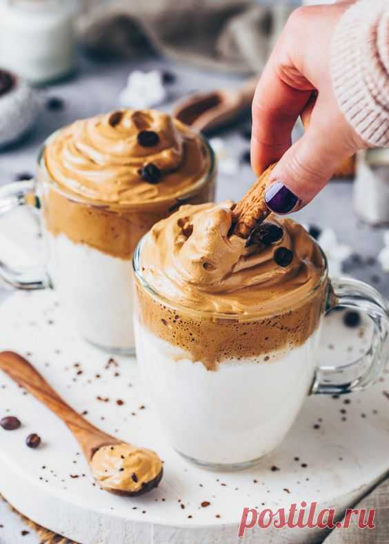 Dalgona Kaffee (Schaumkaffee) | Eiskaffee mit Cold Brew - Bianca Zapatka | Rezepte
