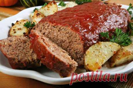 АМЕРИКАНСКАЯ МЯСНАЯ ЗАПЕКАНКА &quot;МИТЛОАФ&quot;