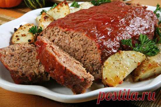 АМЕРИКАНСКАЯ МЯСНАЯ ЗАПЕКАНКА "МИТЛОАФ"