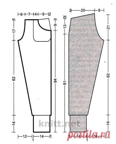 Вязаные брюки спицами.

Размер: 36/38

Вам потребуется: LANG YARNS „Novena” (50% мериносовая шерсть, 30% беби альпака, 20% полиамид, 110 м/25 г): 400 г серого цвета № 0003; прямые спицы в№ 3,5 и 4, круг, спицы № 4, длиной 60 см, эластичная тесьма, шириной 4 см, длиной 85 см


Резинка 1х1: вязать попеременно 1 лиц., 1 изн.

Плотность вязания: 25 п. и 36 р. лиц. глади, спицами № 4 = 10 х 10 см.

Левая задняя половинка брюк: набрать 44 п. на спицы № 4 и вязать 14 см = 49 р. р...