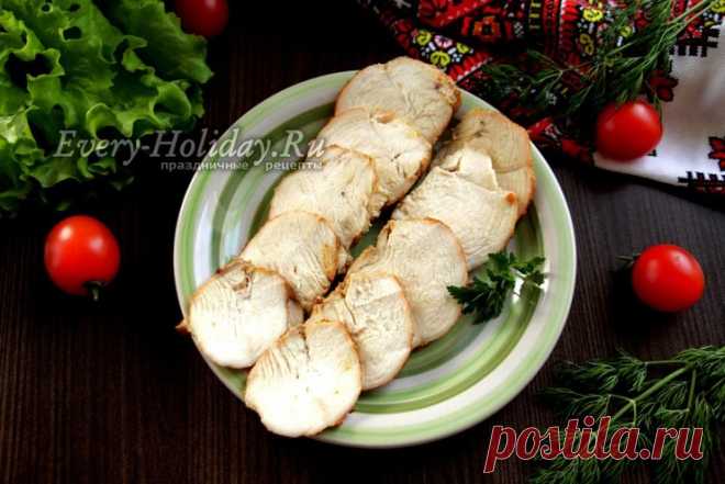 Куриное филе с чесноком в духовке, рецепт