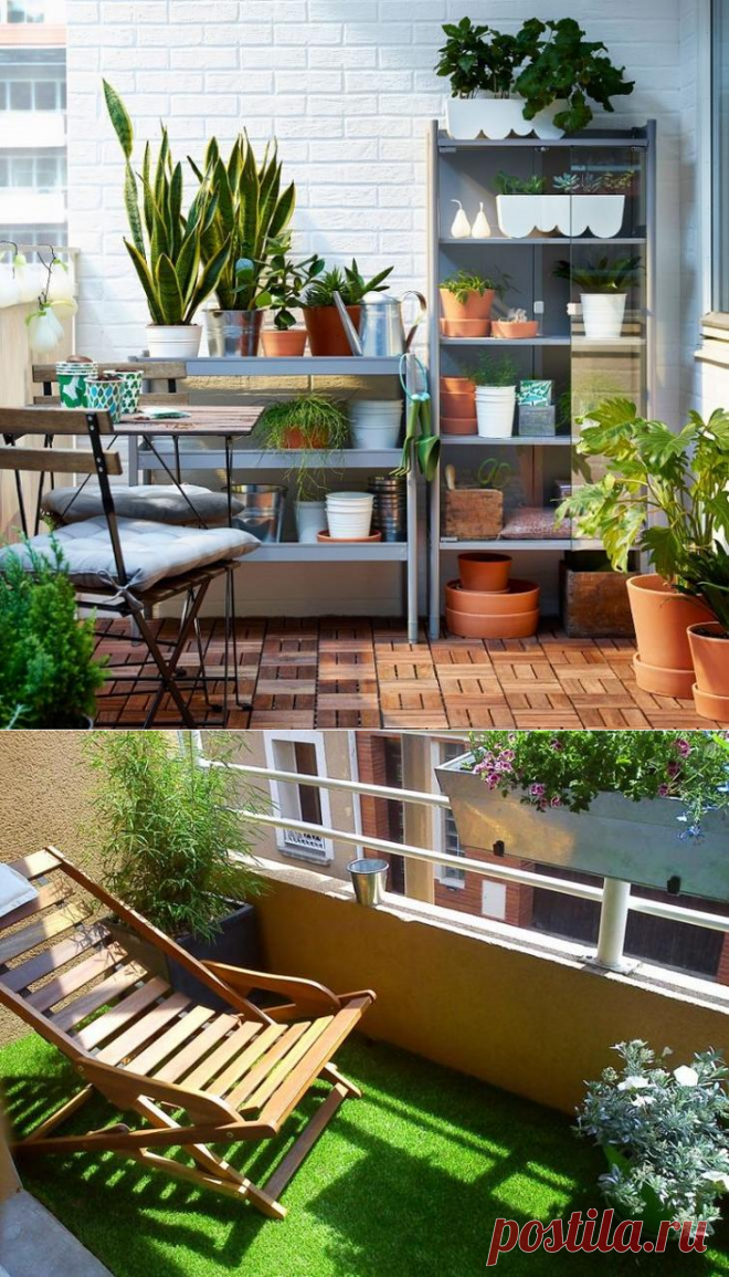 19 гениальных способов, которые помогут превратить балкон в уютное гнёздышко