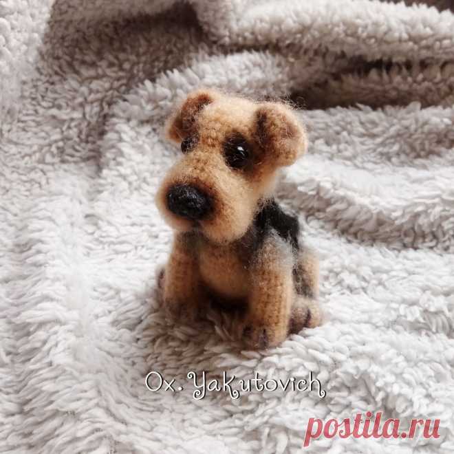PDF Эрдельтерьер. FREE amigurumi crochet pattern. Бесплатный мастер-класс, схема описание для вязания амигуруми крючком. Игрушки своими руками! Собака, собачка, пёс, dog, puppy, cachorro, perro, cachorrinho, chien, hund, welpe, 子犬, 犬, pies. #амигуруми #amigurumi #amigurumidoll #amigurumipattern #freepattern #freecrochetpatterns #crochetpattern #crochetdoll #crochettutorial #patternsforcrochet #вязание #вязаниекрючком #handmadedoll #рукоделие #ручнаяработа #pattern #tutorial #häkeln #amigurumis