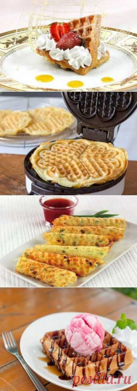 Какими бывают вафли? Как их приготовить? — Вкусные рецепты