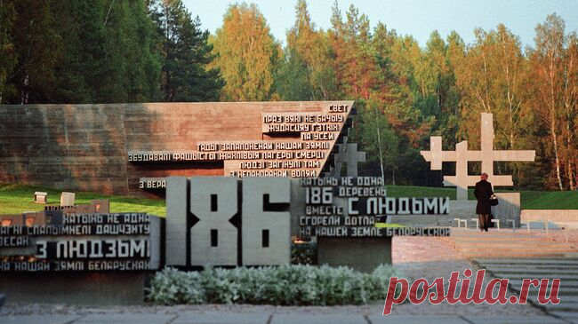 Участники учений "Запад-2025" посетили мемориальный комплекс "Хатынь"