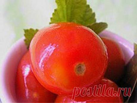 Помидоры на зиму по рецепту дедушки