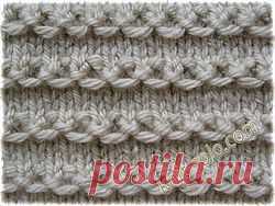 Узор спицами - knit-solo.com