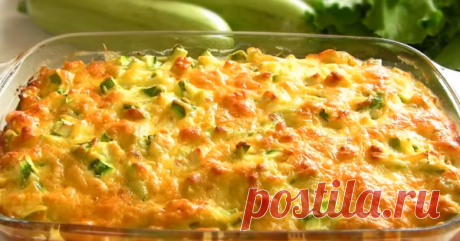 Запекаем кабачки с яйцами - быстрый и низкокалорийный рецепт | Потому что вкусно! | Яндекс Дзен