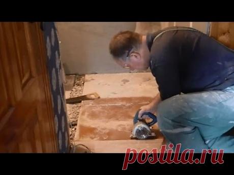 Сами увеличиваем ванную комнату ч.2