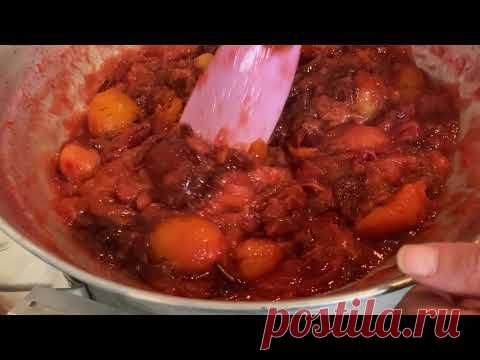 Пастила сливовая с орехами