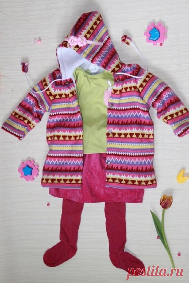 Детское  из маминого свитера (DIY) / Для детей /