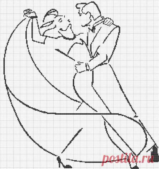 Монохромная вышивка