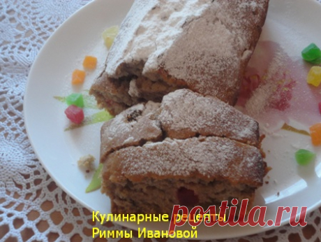 Постная коврижка « Чайная»